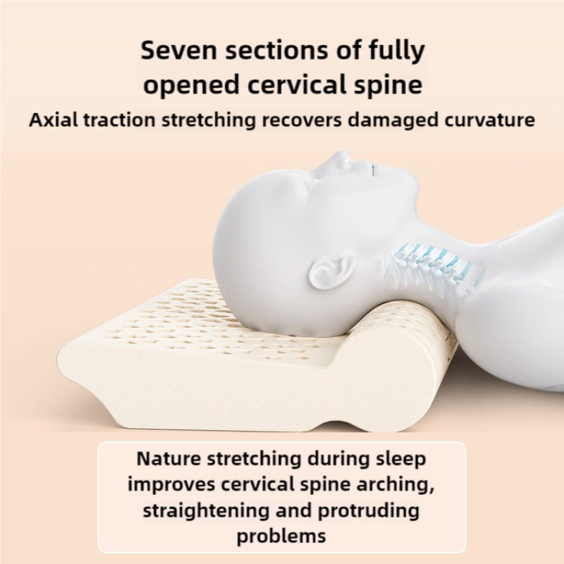 Latex Pillow Supplier - Natural Cervical Neck Protection