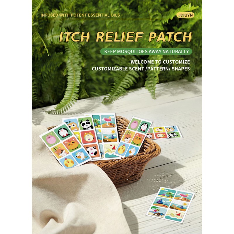 Mosquito Repellent Patch Manufacturer - Customizable Color Odor Safe Long-Lasting