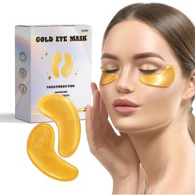 24k Gold Eye Mask Manufacturer - Custom Hydrogel Collagen Enhanced Care