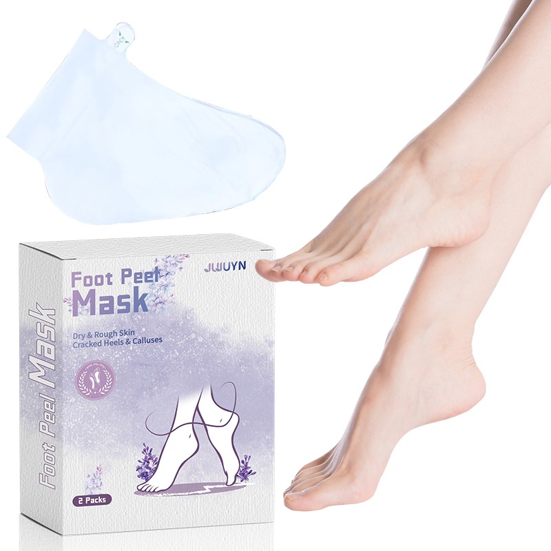 Foot Mask Manufacturer - Organic Herbal Lavender Baby Feet Exfoliating