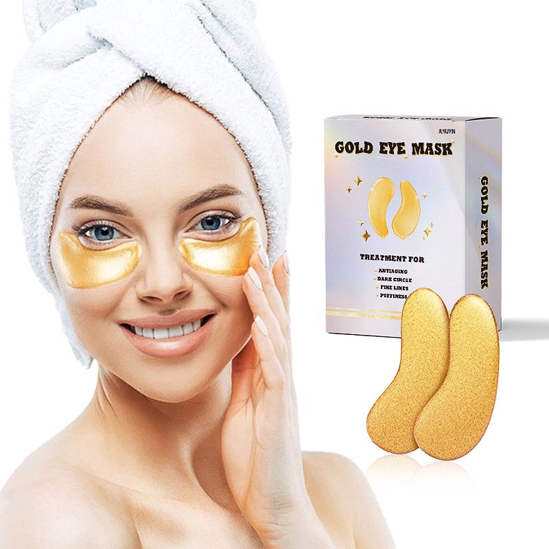 24K Gold Eye Mask Manufacturer - Wholesale Herbal Crystal Sheet Puffy Eyes