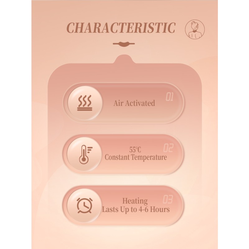 Neck Warm Patch Manufacturer - Healthcare Supply Self Heating Steam