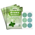 Aroma Essence Oil Stickers