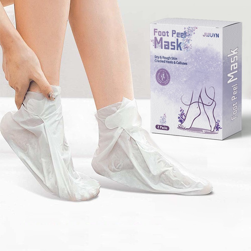 Foot Mask Manufacturer - Organic Herbal Lavender Baby Feet Exfoliating