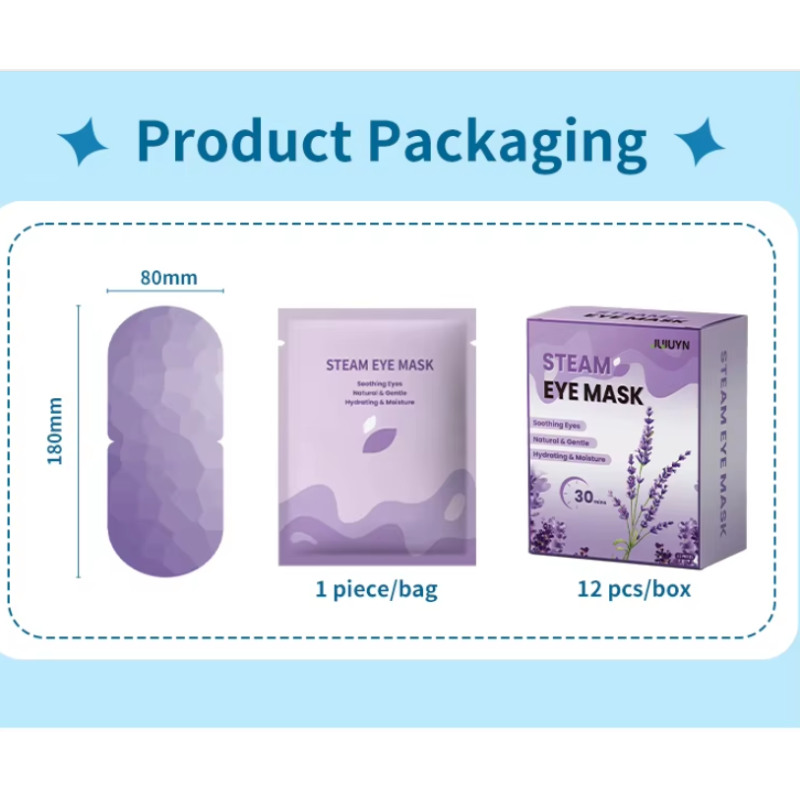 Eye Mask Manufacturer - Custom Hot Steam Print Logo Heating