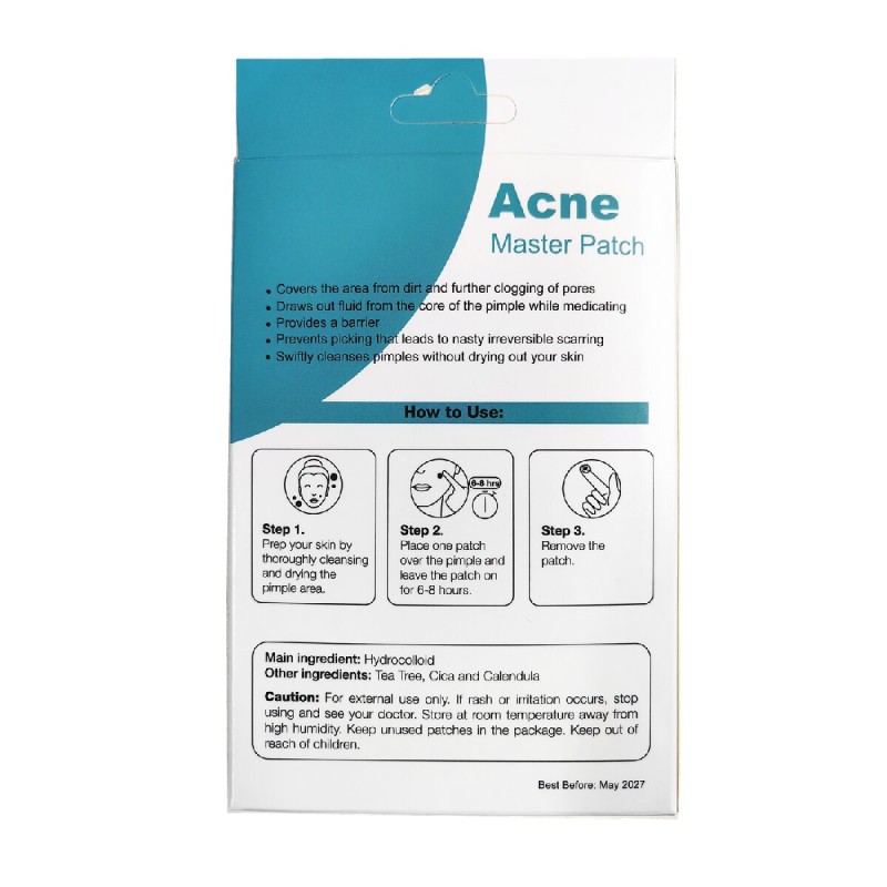 Hydrocolloid Acne Patch Factory - Invisible Zit Spot Cover