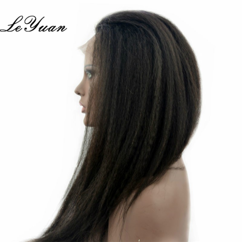 Natural Hairline Lace Wig Manufacturer - 10A Real Texture Yaki