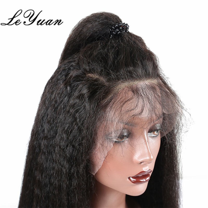 Natural Hairline Lace Wig Manufacturer - 10A Real Texture Yaki