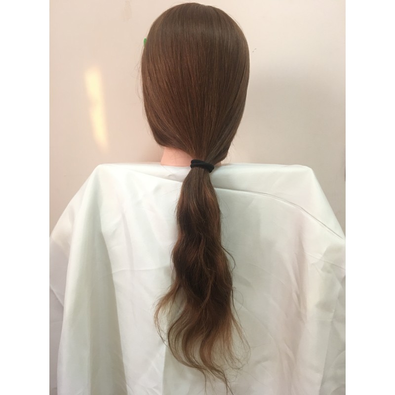 Beauty Mannequin Head Supplier - Natural Human Hair School Head