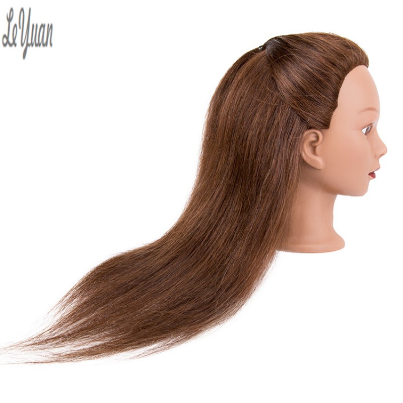 Barber Mannequin Head Factory - 100% Human Hair Training Head