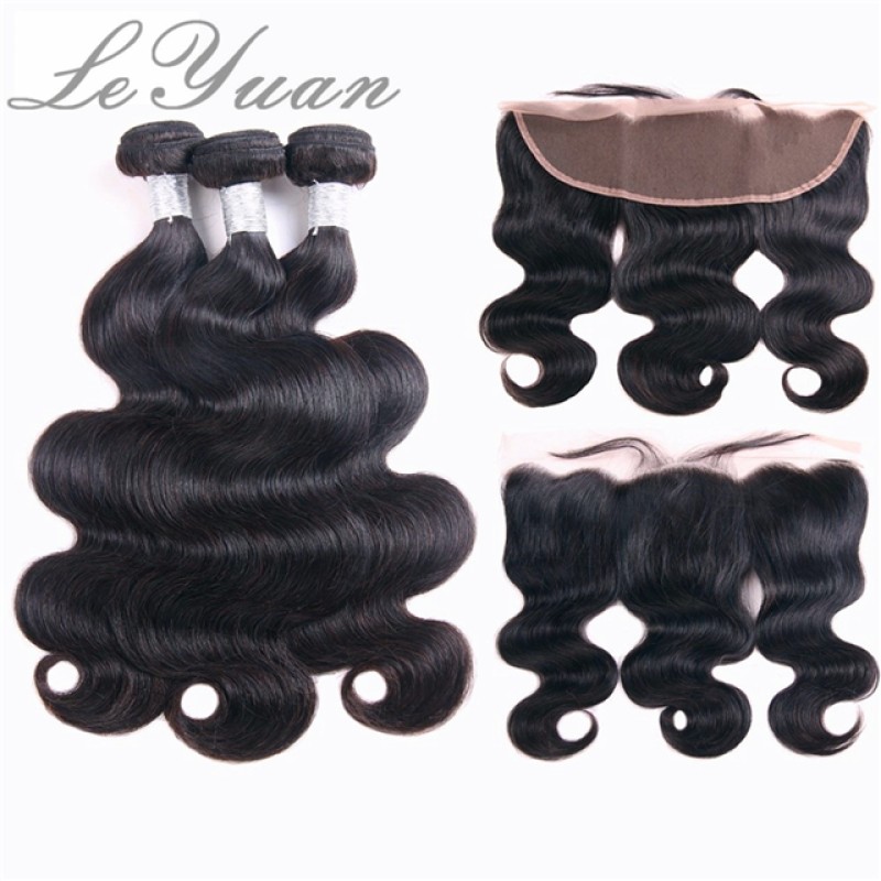 Lace Frontal Meches Factory - Natural Brazilian Wave