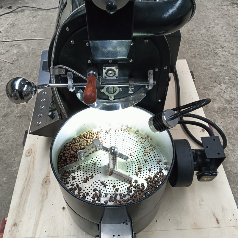 Italian Coffee Roaster Factory - Hot Air Electric 500g-3kg OEM