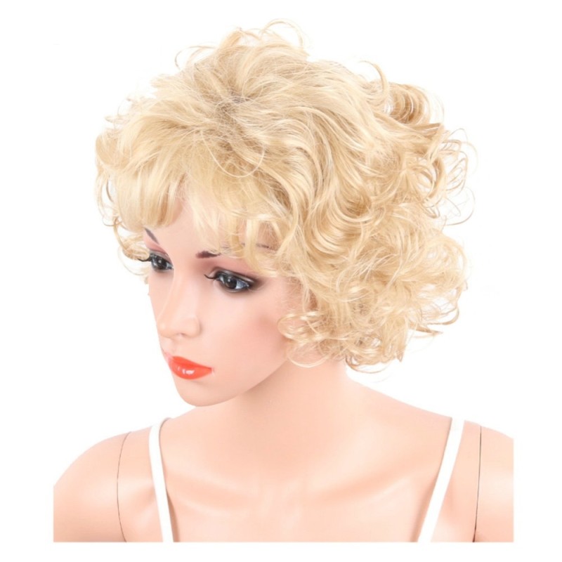 Russian Blonde Wig Manufacturer - Short Platinum Geisha