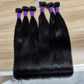 Brazilian Hair Bundles Factory - 24-42 Inch Straight