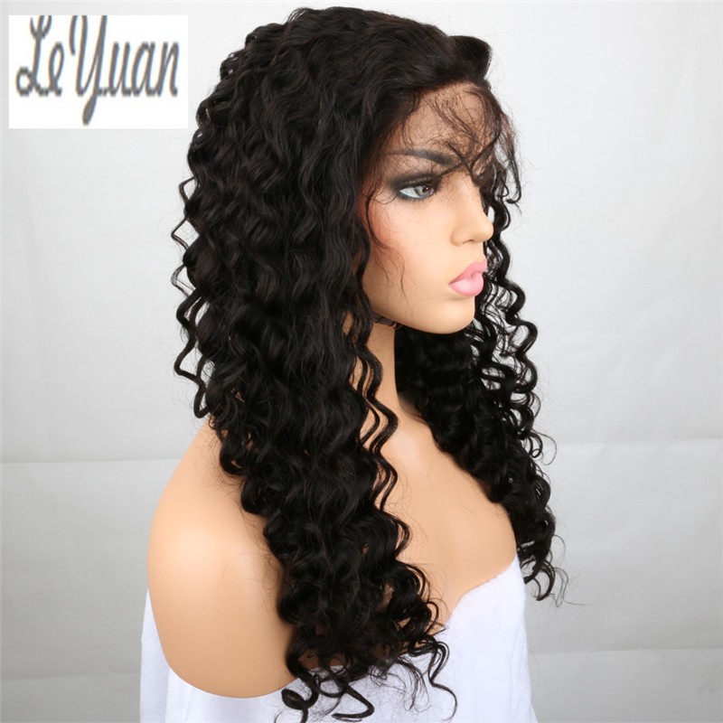 French Braided Headband Wig Factory - Deep Wave Virgin Curly