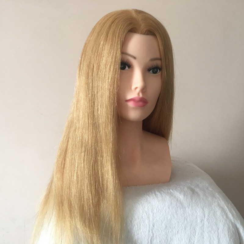 Training Head Factory - Mannequin Head with Natural Hair