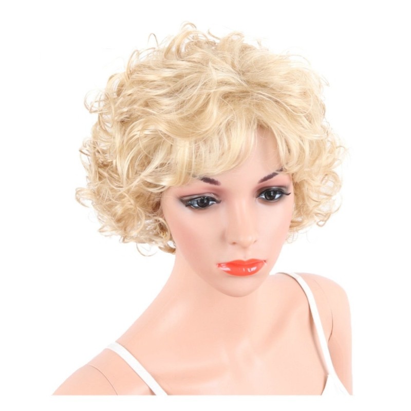 Russian Blonde Wig Manufacturer - Short Platinum Geisha