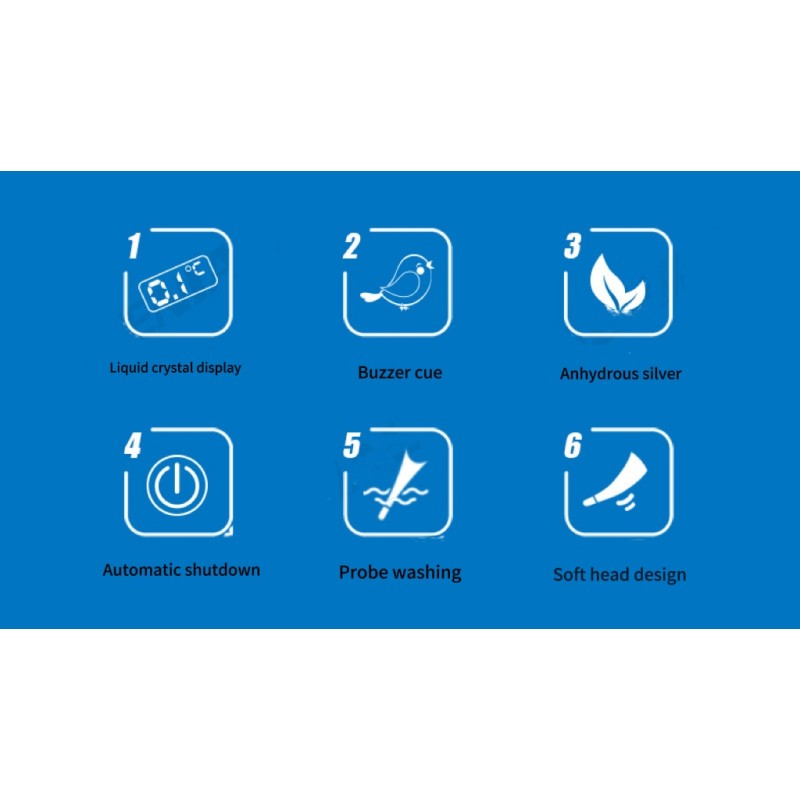 Electronic Thermometer Supplier - Soft Head Adult Child