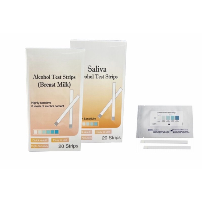 Alcohol Test Strip Supplier - Disposable Saliva Urine