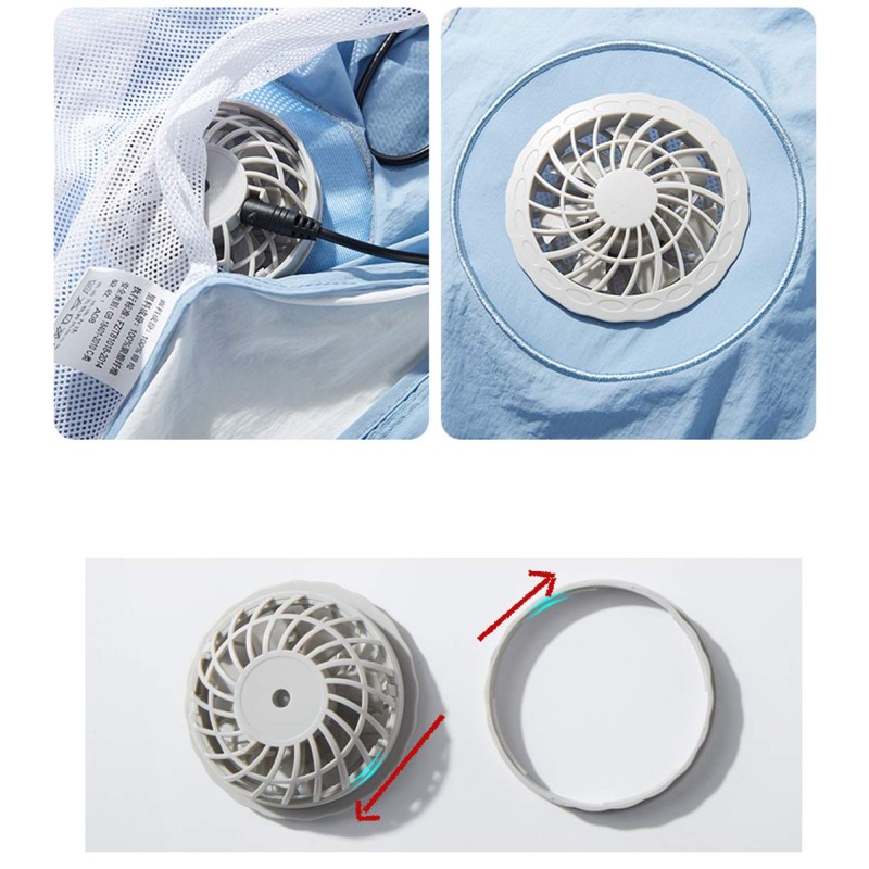 Men's Cooling Vest Supplier - Wind Speed Adjustment