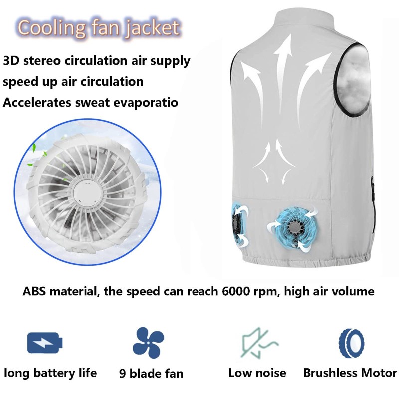 Air Cooling Vest Manufacturer - Golden Supplier 2023