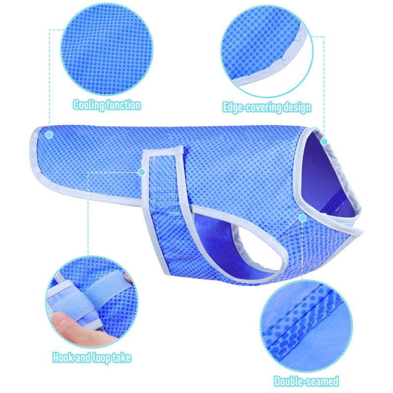 Adjustable Dog Jacket Factory - Cotton Breathable Mesh