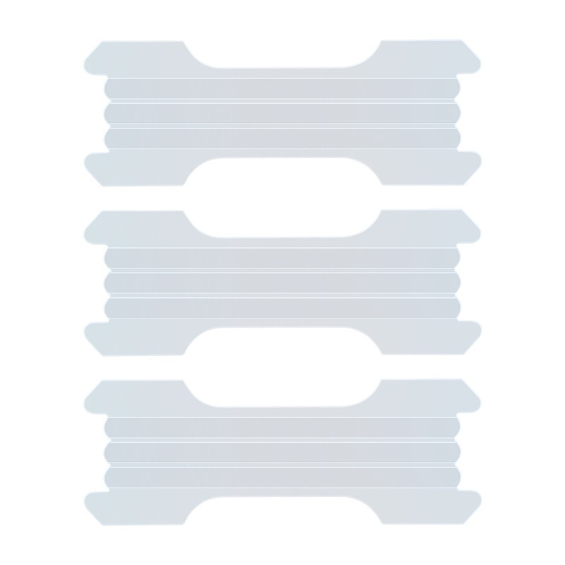 Breathe Right Strips Factory - Extra Strength Black Transparent