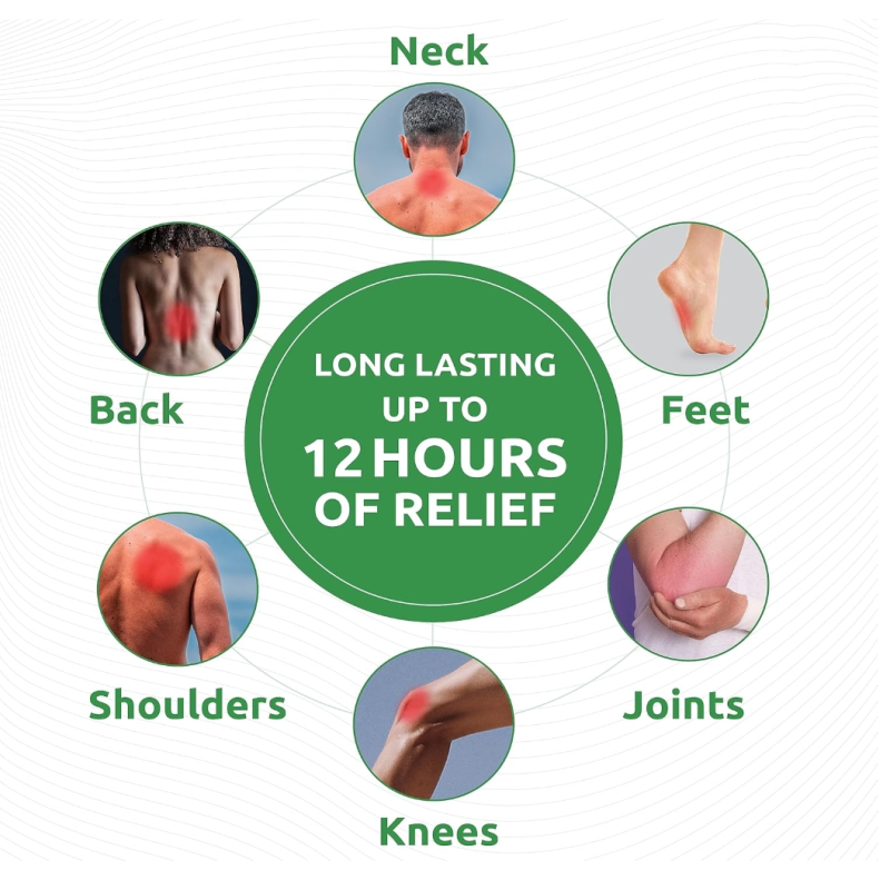 Knee Pain Patches Supplier - 24 Count Wormwood Extract