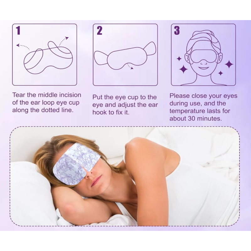 Steam Eye Masks Manufacturer - 32 Pack Unscented SPA