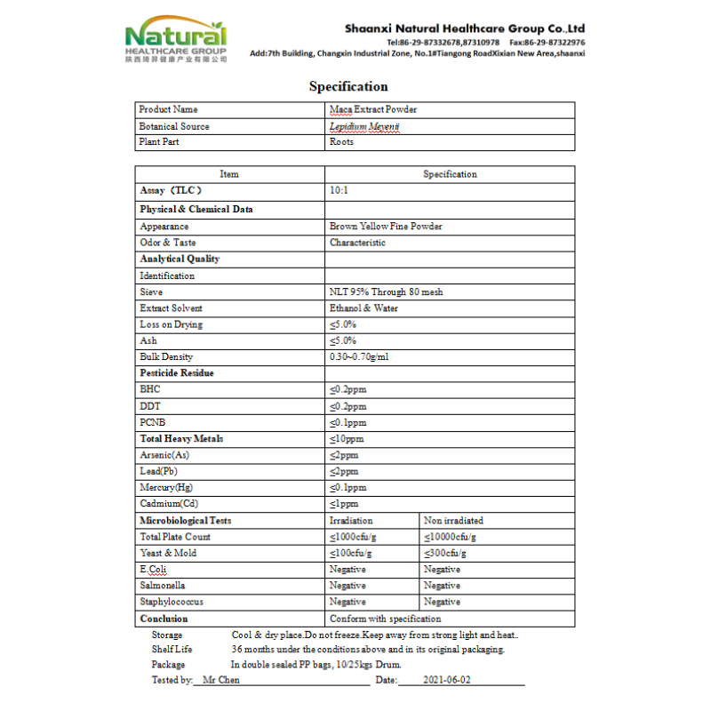 Shaanxi Natural Herb Wholesales High Quality Maca Extract Powder Low Price Maca Extract with Big Stock Use Delivery in 2 Days