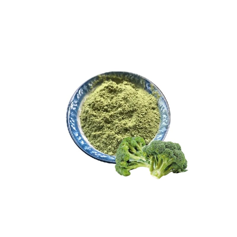 Supply High Quality Pure Green Organic Water-soluble Broccoli Sprouts Juice Powder Product Cheap Price for Sale