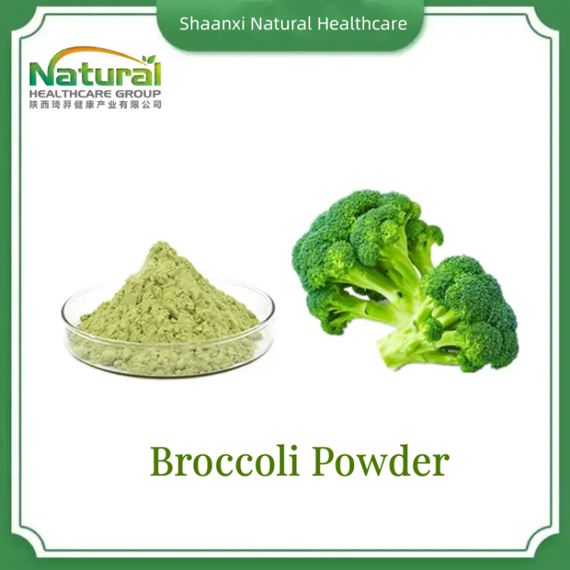 Supply High Quality Pure Green Organic Water-soluble Broccoli Sprouts Juice Powder Product Cheap Price for Sale