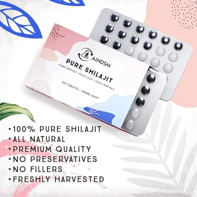 Shilajit Tablets Factory - Pure Himalayan Shilajit Ashwagandha Maca Sea Moss