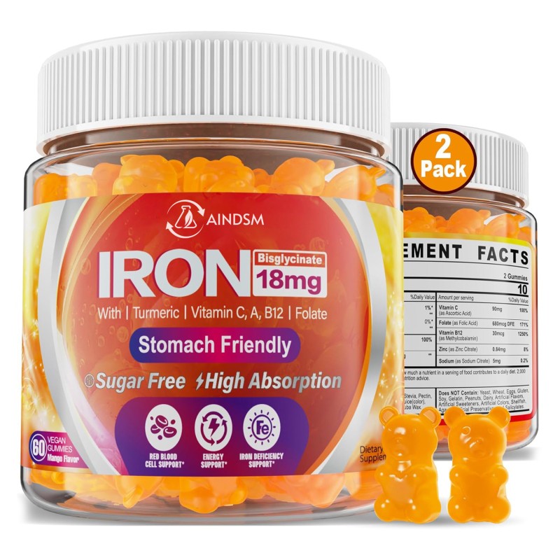 Iron Gummies Supplier - Custom Logo Iron Gummy Energy Organic Beetroot