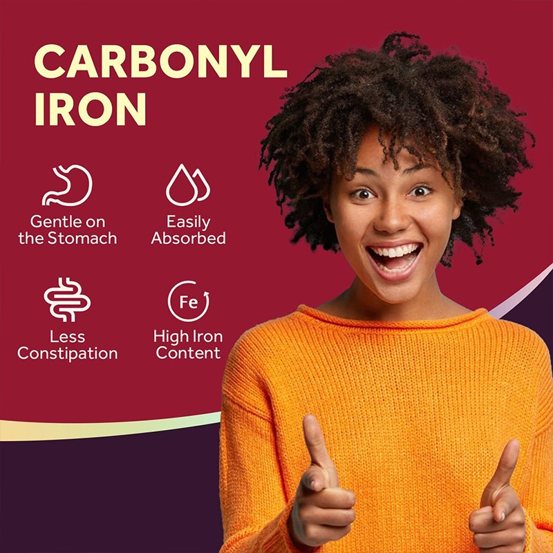 Iron Capsules Factory - Veggie Iron Tablets Blood Muscle Health Support