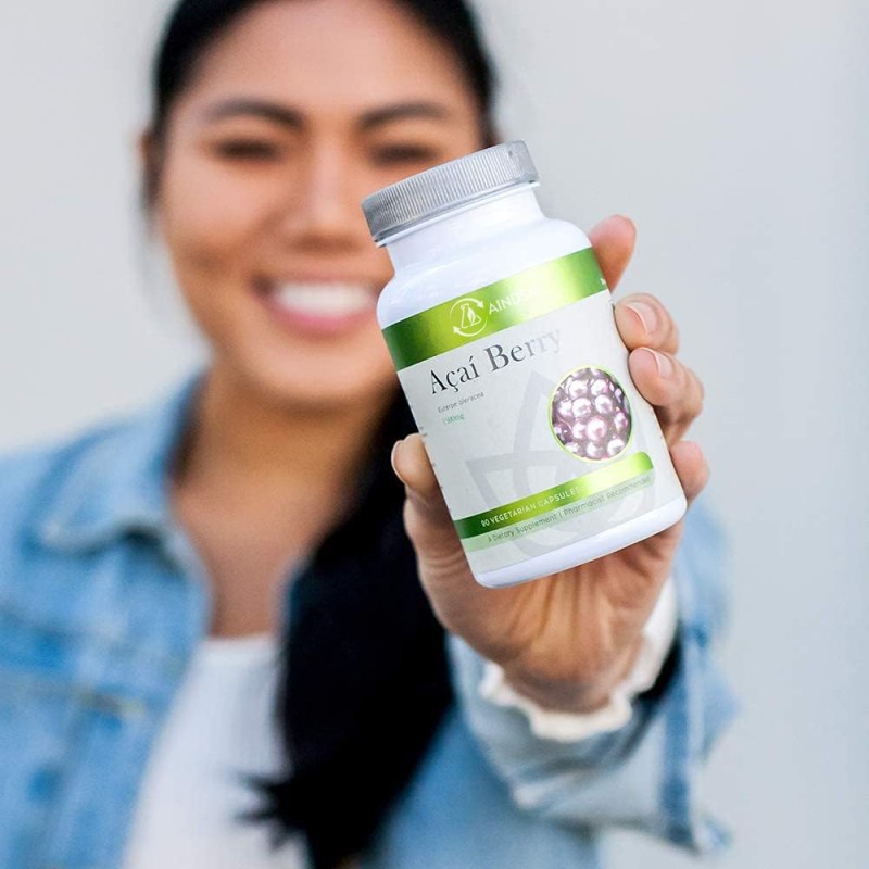 Acai Berry Capsules Supplier - Natural Acai Berry Beauty Skin Antioxidant Capsule