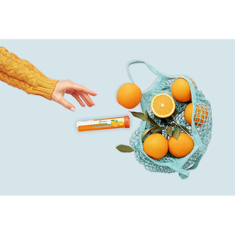 Vitamin C Effervescent Tablets Manufacturer - Antioxidant Vitamin ACE Zinc Biotin Heart