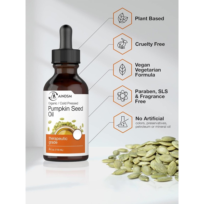 Pumpkin Seed Drops Manufacturer - Pumpkin Seed Oil Prostate Health Hormone Balance