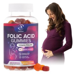 Folic Acid Gummies Factory - Sugar Free Folic Acid Vitamin Mom Health Gummy
