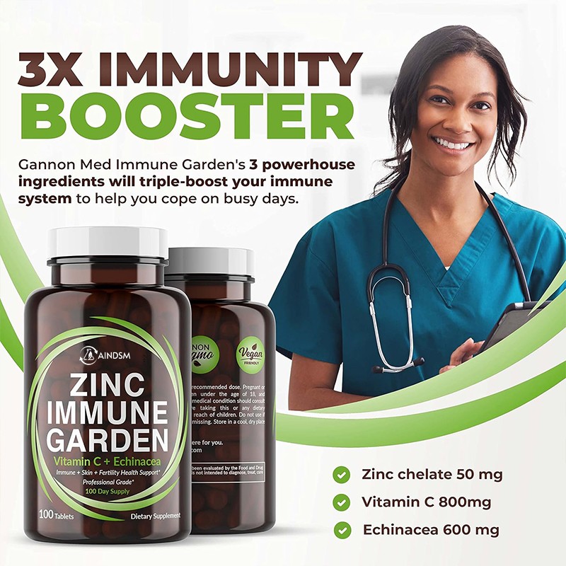 Zinc Tablets Supplier - Immune Support Zinc Elderberry Skin Bone Health Tablet