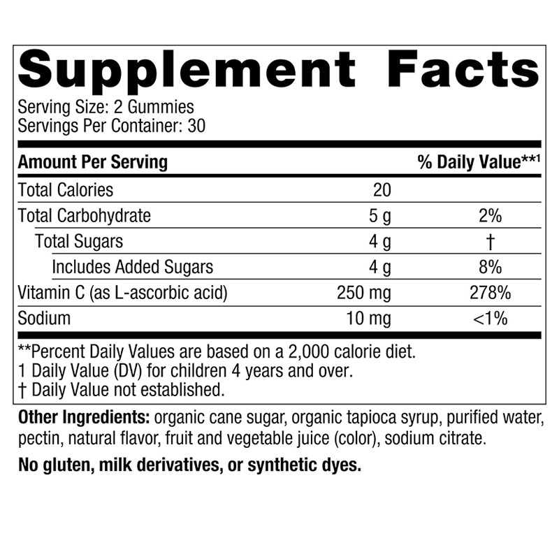 Vitamin C Gummies Supplier - Children Energy Boost Immune Support Gummy