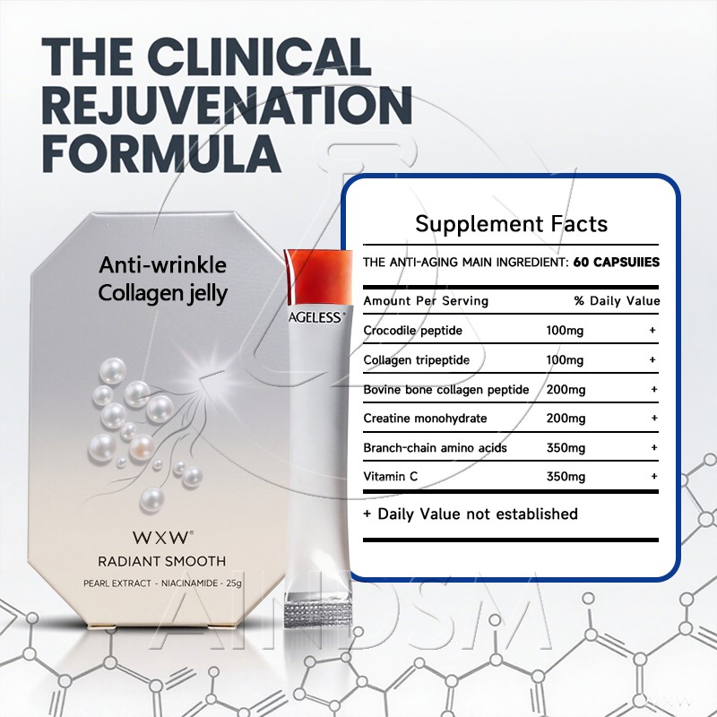 Collagen Jelly Factory - Private Label Gluta Whitening Collagen Peptide Jelly