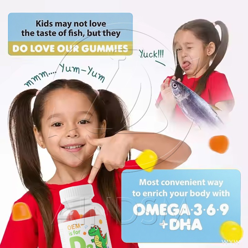 Vitamin D3 Gummies Supplier - Kids Adults Immunity Enhancement Gummy Candy