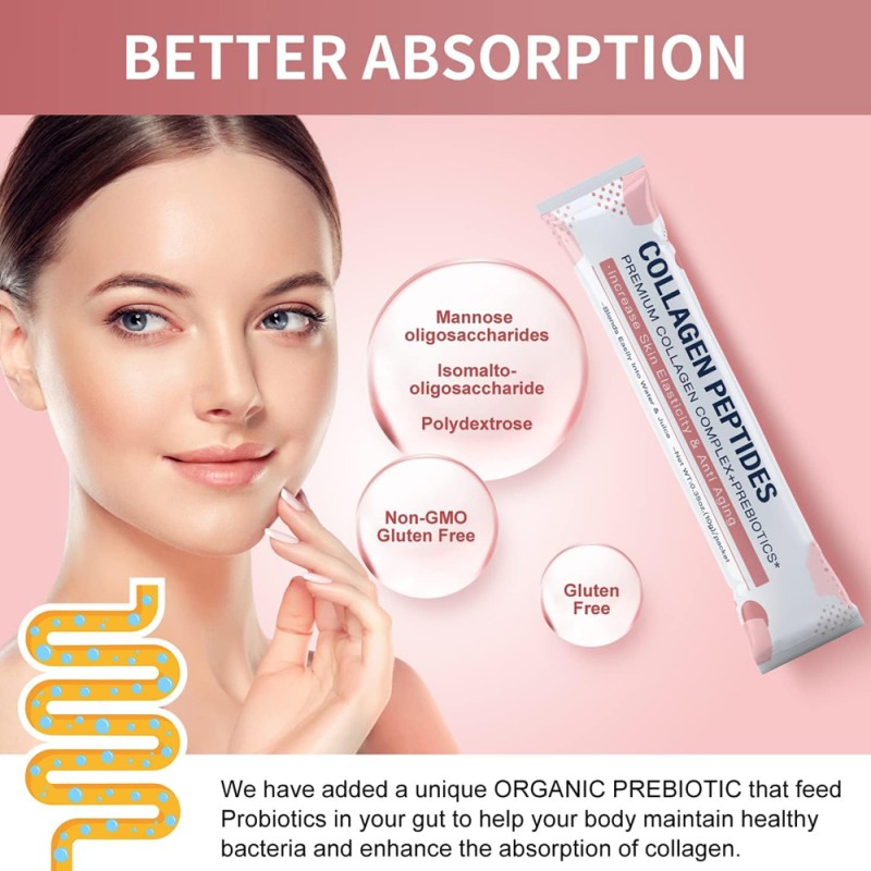 Collagen Powder Factory - OEM Marine Collagen Peptide Vitamin C Joint Elasticity