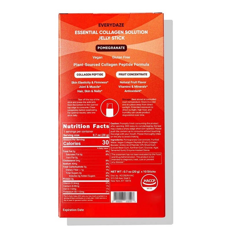 Collagen Jelly Stick Factory - OEM Vitamin C Konjac Collagen Peptide Sugar Free