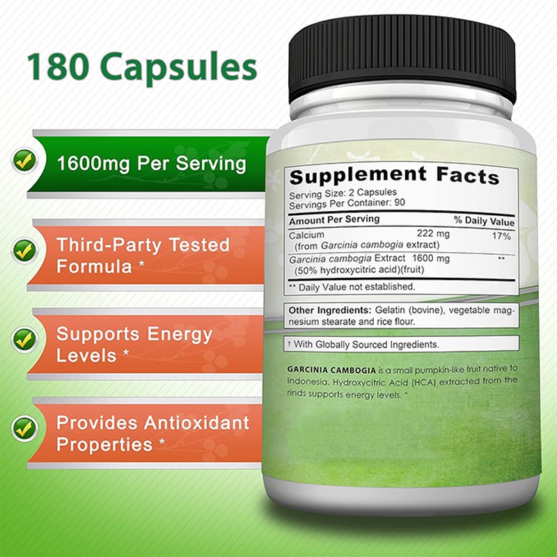 Garcinia Cambogia Capsules Manufacturer - Weight Loss Fat Burning Slimming Extract