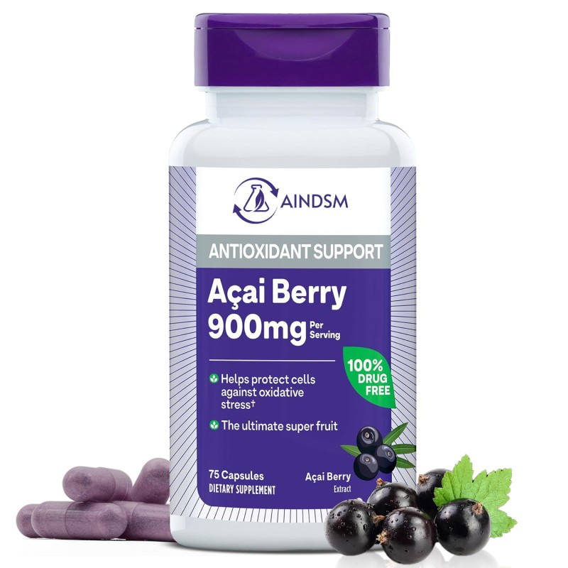 Acai Berry Capsules Manufacturer - Herbal Acai Berry Antioxidant Defense Capsule