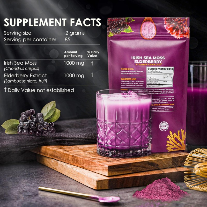 Elderberry Juice Powder Supplier - Organic Immune System Support Juice Powder