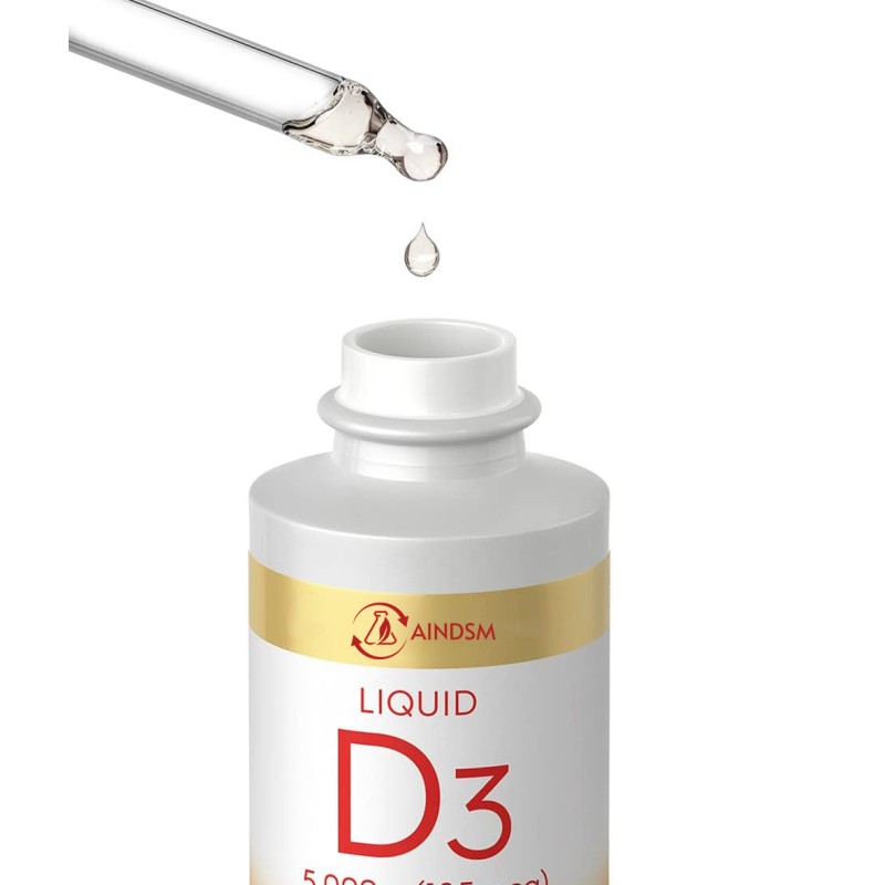 Vitamin D3 Drops Manufacturer - Plant-Based D3 K2 Bone Health Menaquinone Liquid