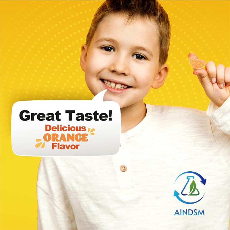 Vitamin C Gummies Manufacturer - Custom Color Sugar Free Immune Support Gummy Bears